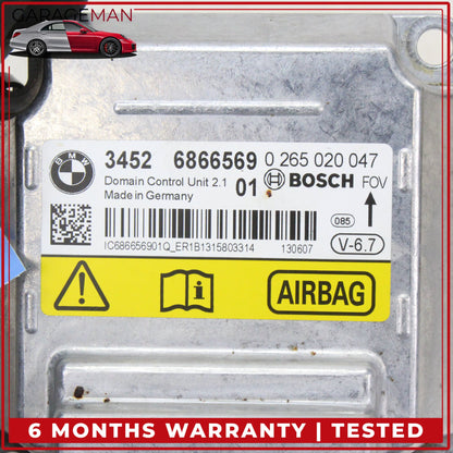 2014-2018 BMW X5 F15 SUV Airbag Airbag SRS Sensor Module Bosch 6866569 OEM