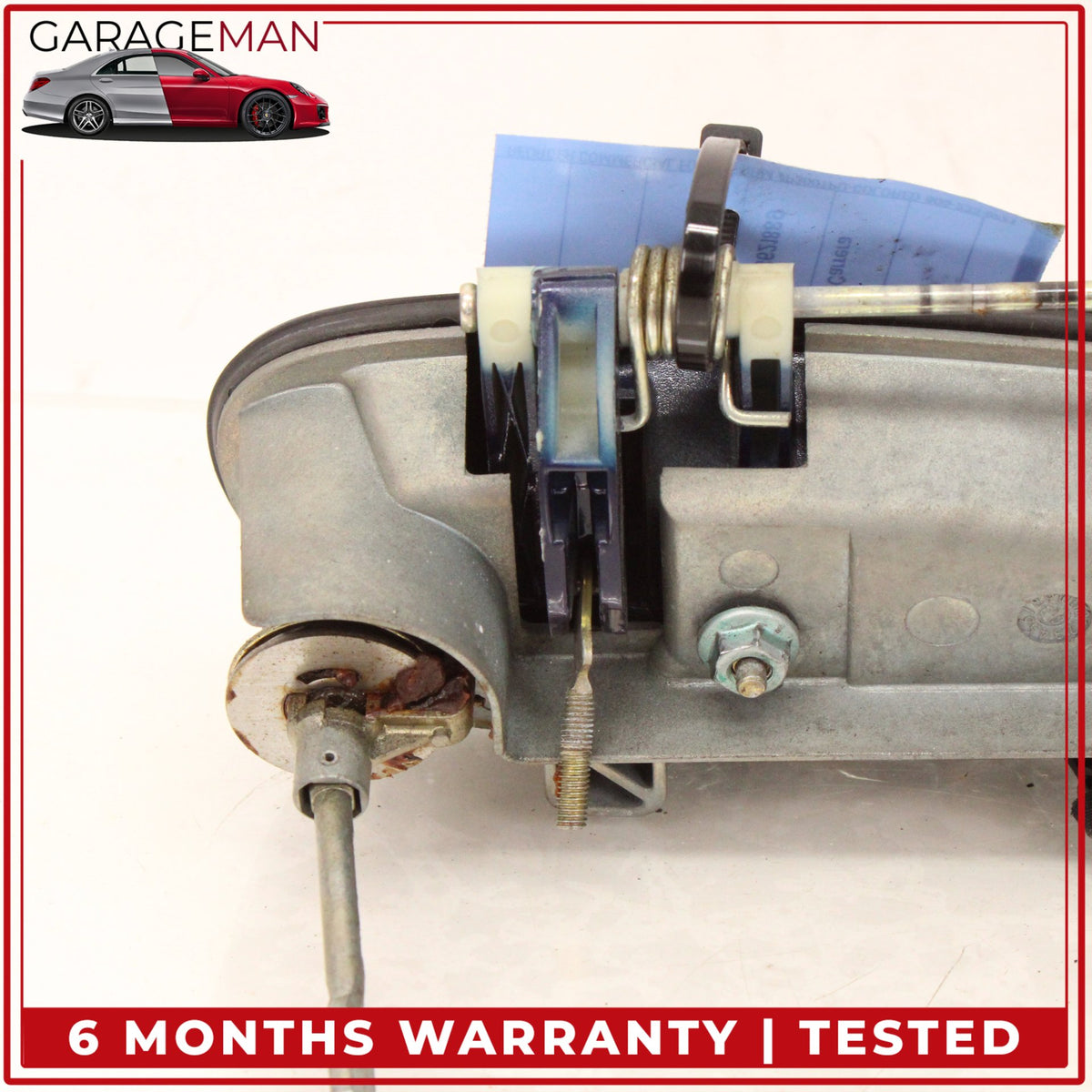 1997-2005 Porsche 911 Carrera Front Left Exterior Door Handle Blue Metallic OEM