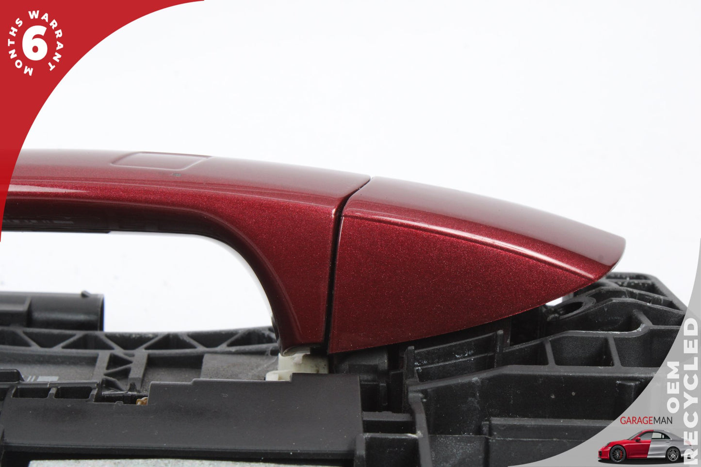 2012-2018 Mercedes W218 CLS550 Rear Left Side Exterior Door Handle Red OEM