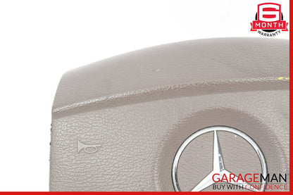 06-08 Mercedes W164 ML350 GL450 R350 Driver Steering Wheel Airbag Leather Brown