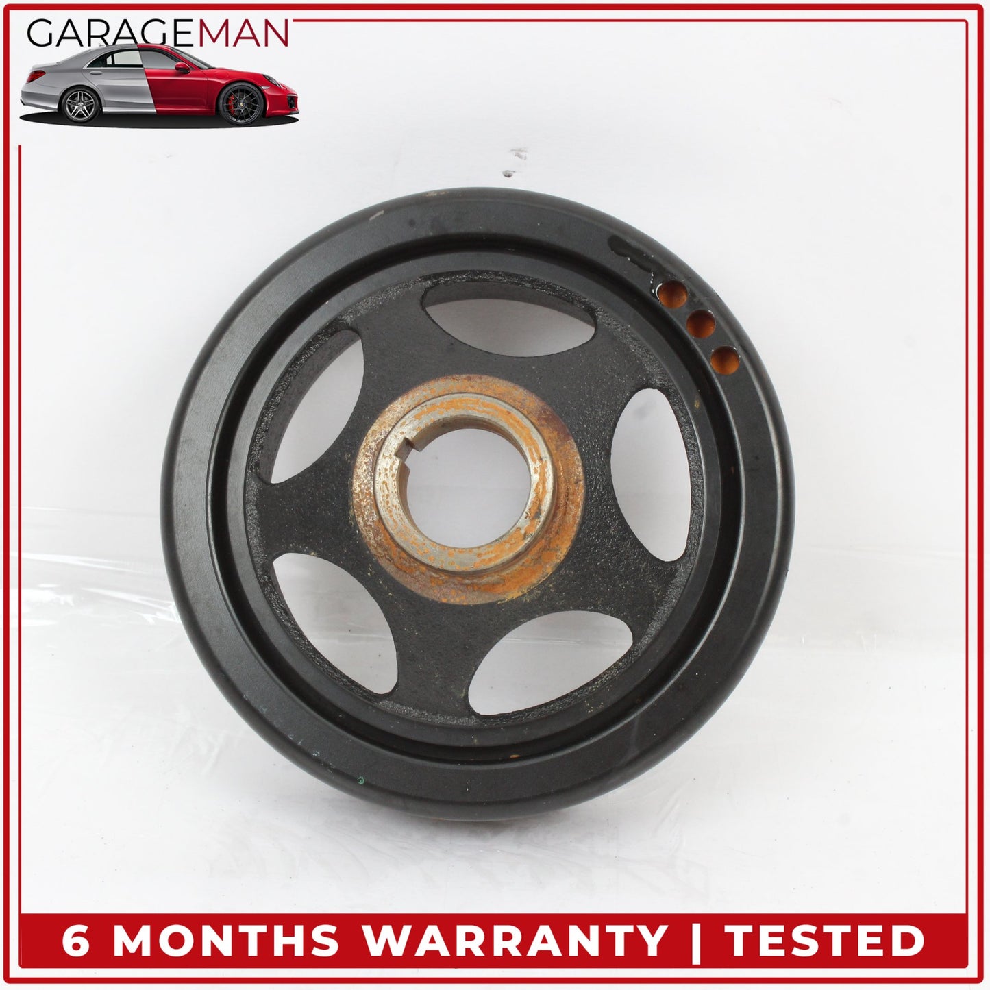 2012-2015 Mercedes-Benz C250 W204 Engine Motor Crankshaft Pulley Vibration Damper 2710300203 OEM