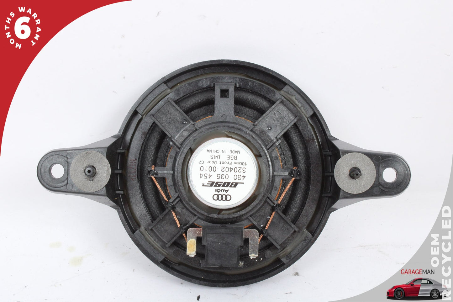2012-2018 Audi A7 Front Left and Right Side Mid Range Door Speaker 4G0035454