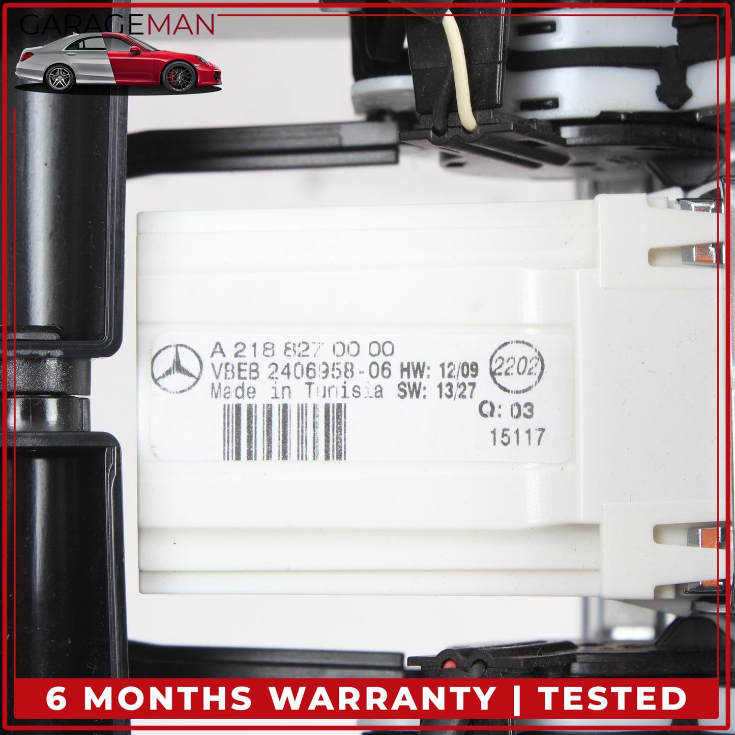 2014-2017 Mercedes C207 E400 Coupe Front Center Dash AC Air Vent w/ Clock OEM