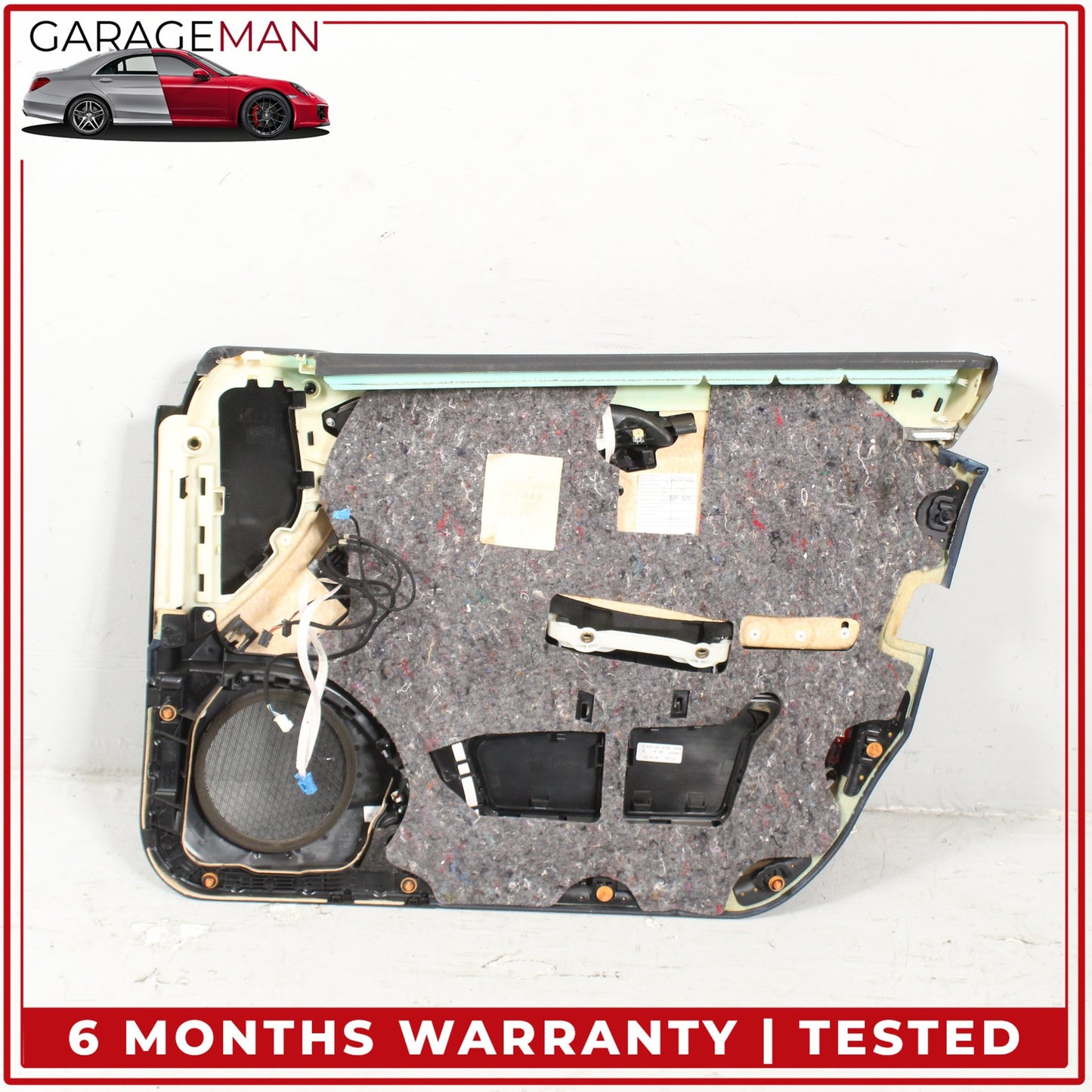 2006-2011 Mercedes W219 CLS550 Front Left Side Door Trim Panel w/ Switches OEM