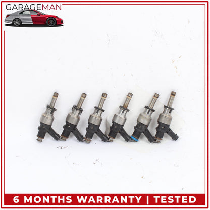 2011-2018 Porsche Cayenne 958 Audi Engine Fuel Injector Set of 6 106E036k OEM