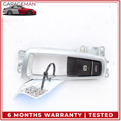 2012-2019 BMW 650i 640i F06 Electric Parking Brake Hill Hold Switch w/ Trim OEM
