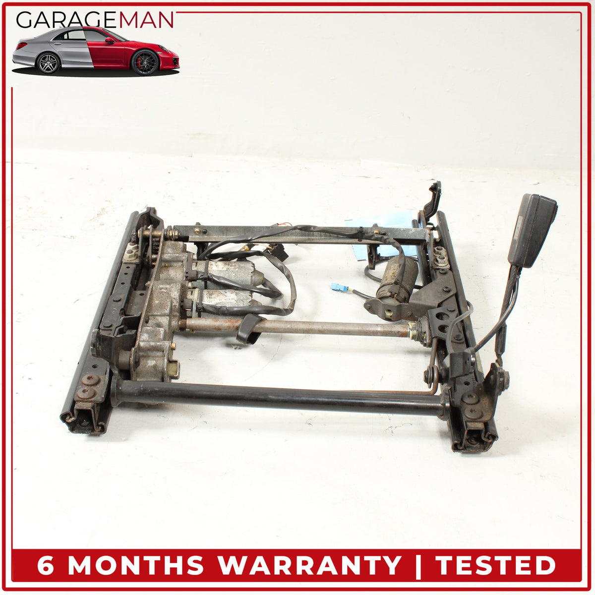 1998-2004 Porsche 911 996 Boxster 986 Front Left Seat Track Rail Frame OEM