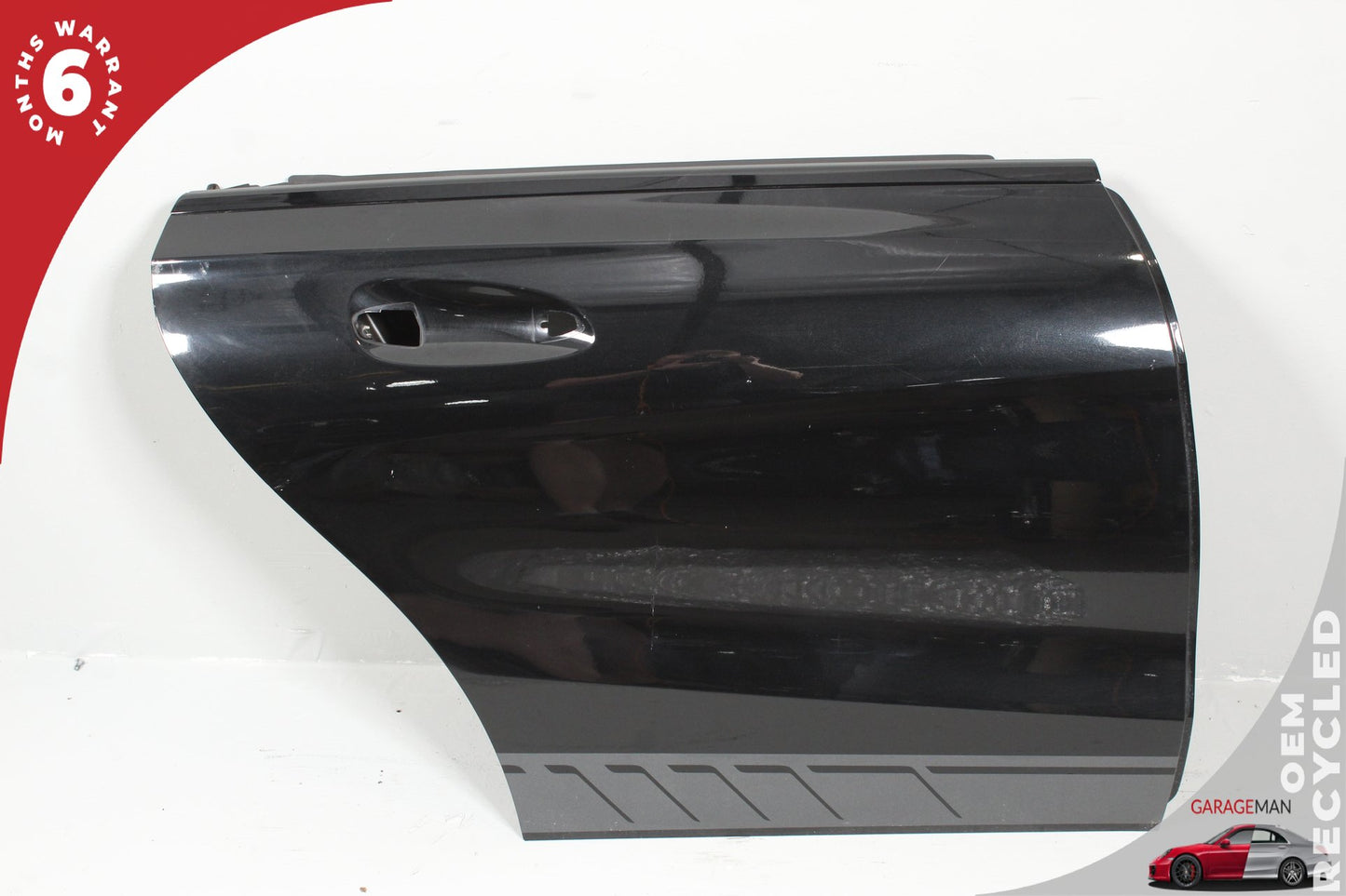 2014-2019 Mercedes W117 CLA45 AMG Rear Right Side Door Shell Panel Black OEM