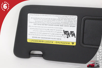2009-2017 Audi SQ5 Q5 A4 S4 S5 Left Driver Side Sun Visor 8U0857551D OEM