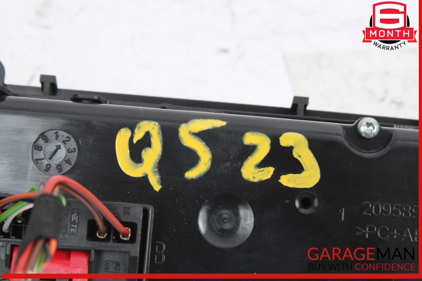 2018-2025 Audi Q5 AC Temperature Climate Control Panel 80A820043AH Genuine