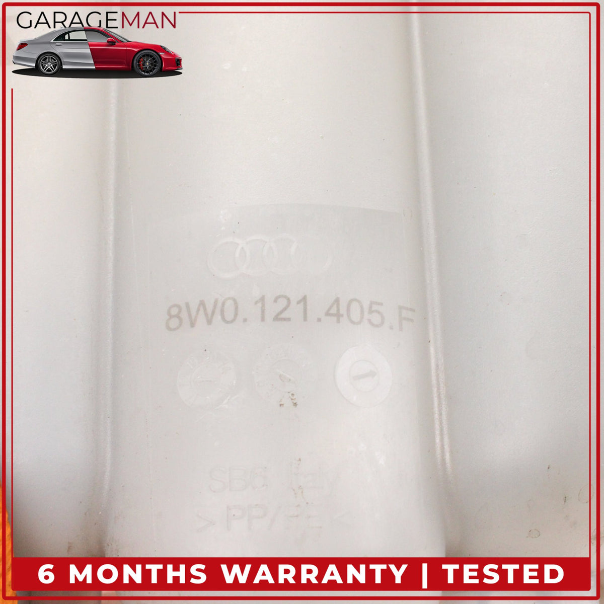 2018-2025 Audi A5 F5 AWD Engine Coolant Reservoir Overflow Expansion Tank OEM