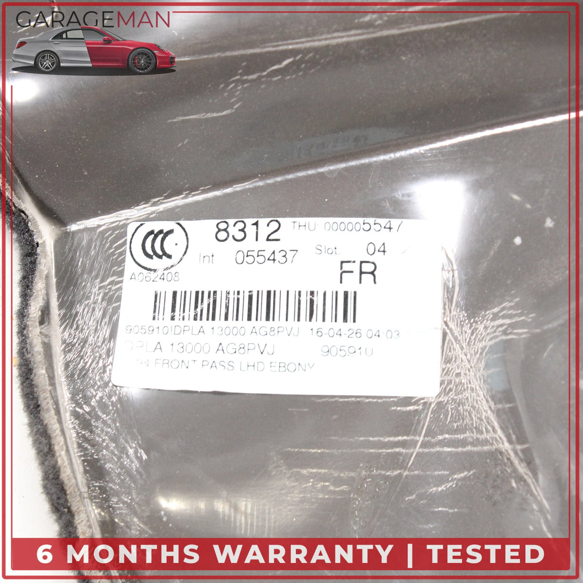 2014-2022 Range Rover Sport L494 Front Right Side Floor Carpet Trim OEM