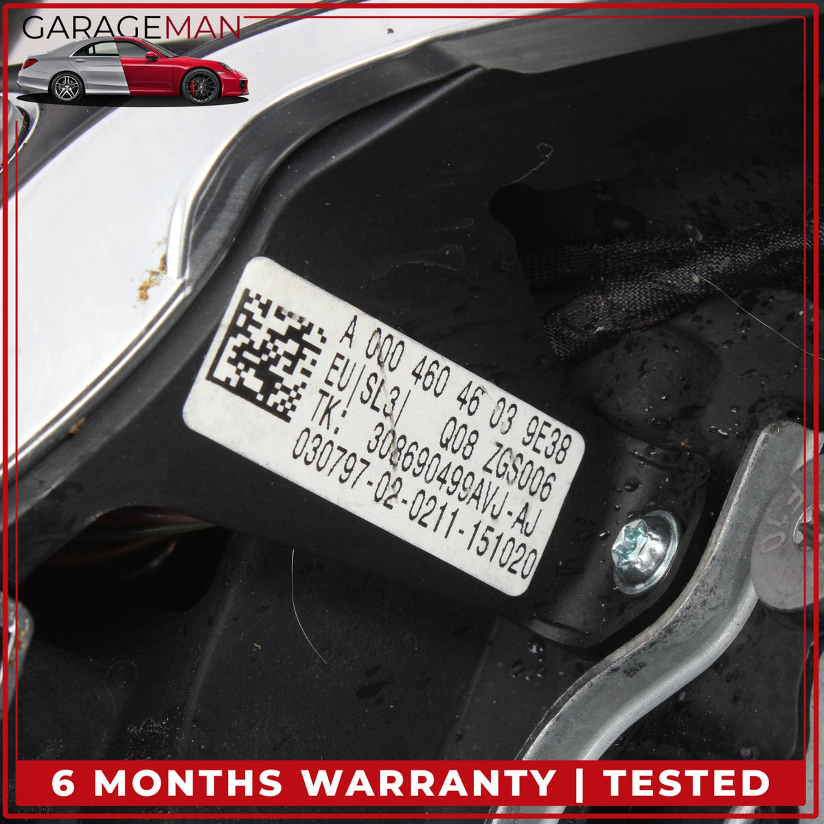 2014-2020 Mercedes X156 GLA250 Front Left Steering Wheel w/ Paddle Shifters OEM