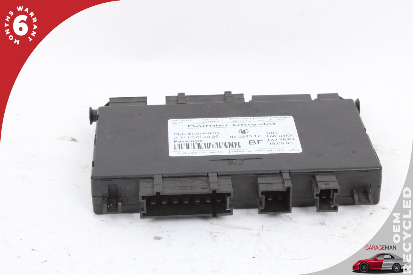 2003-2012 Mercedes W211 E500 Front Right Side Seat Control Module 2118705026 OEM