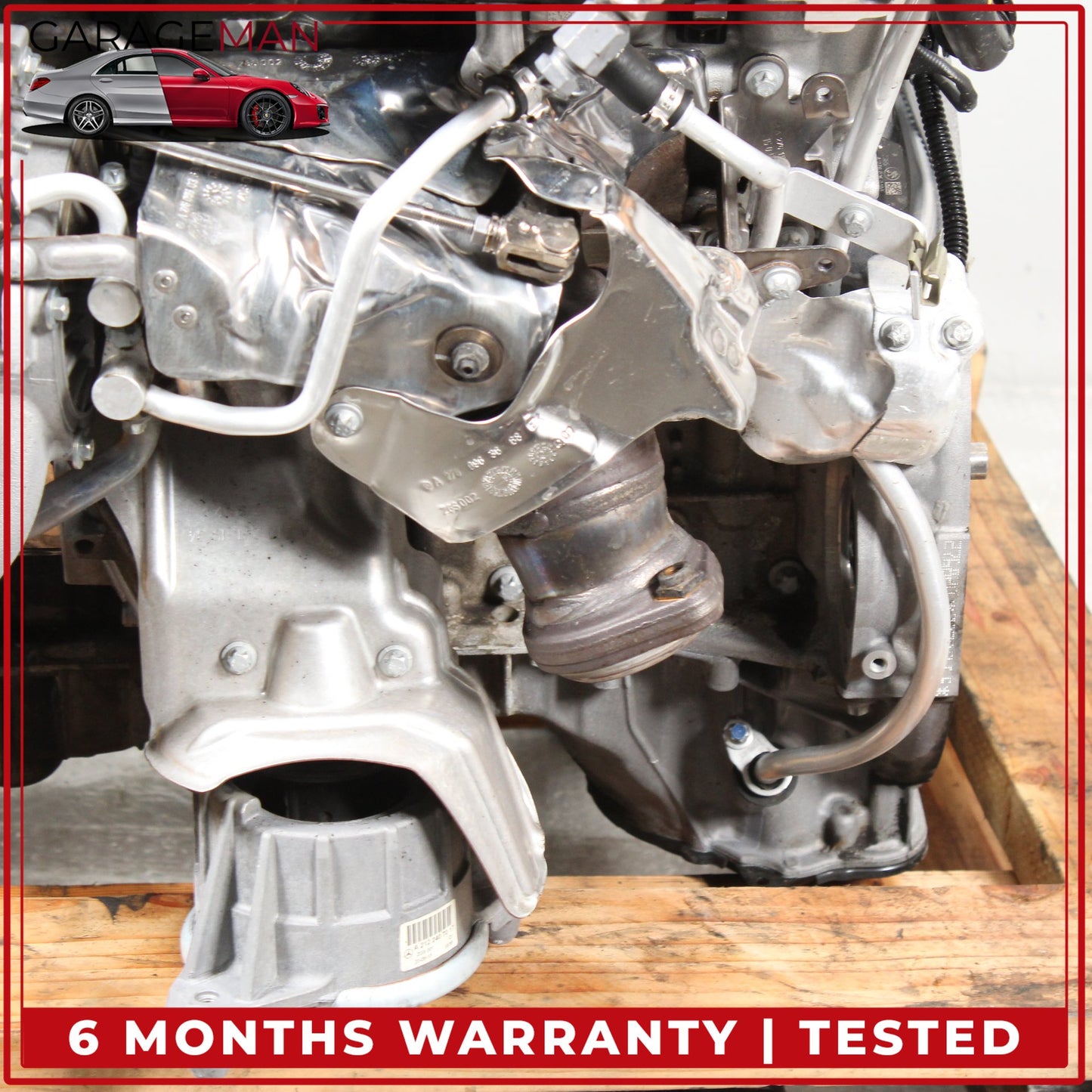 2015-2020 Mercedes W207 E400 M276 RWD 3L Engine Motor Assembly OEM 188K