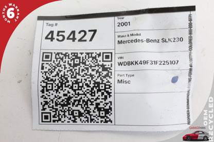 1997-2004 Mercedes-Benz SLK230 R170 Convertible Left Side Main Top Drive Lift Cylinder 1708000572 OEM