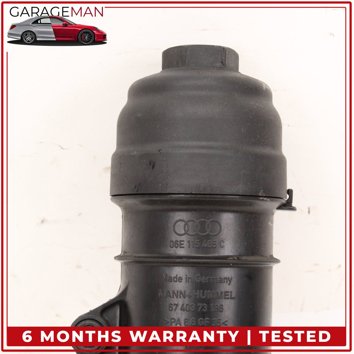 2008-2016 Audi A6 S5 Q5 Q7 Engine Motor Oil Filter Housing 06E115405C OEM