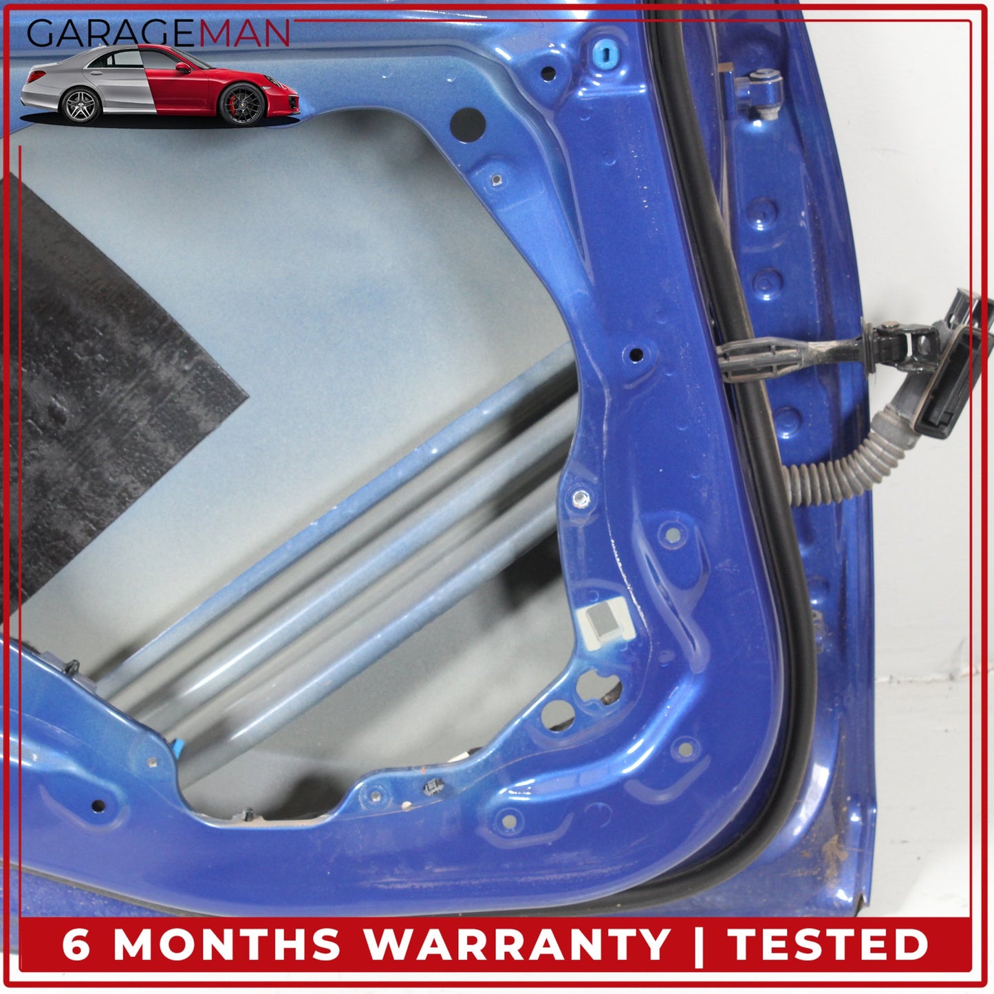 2019-2025 BMW M340i G20 Rear Left Driver Side Door Shell Blue 7482277 OEM