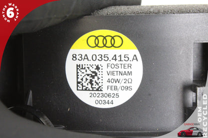 19-24 Audi A3 Sedan Front Left and Right Side Speaker Woofer Set  83A035415A