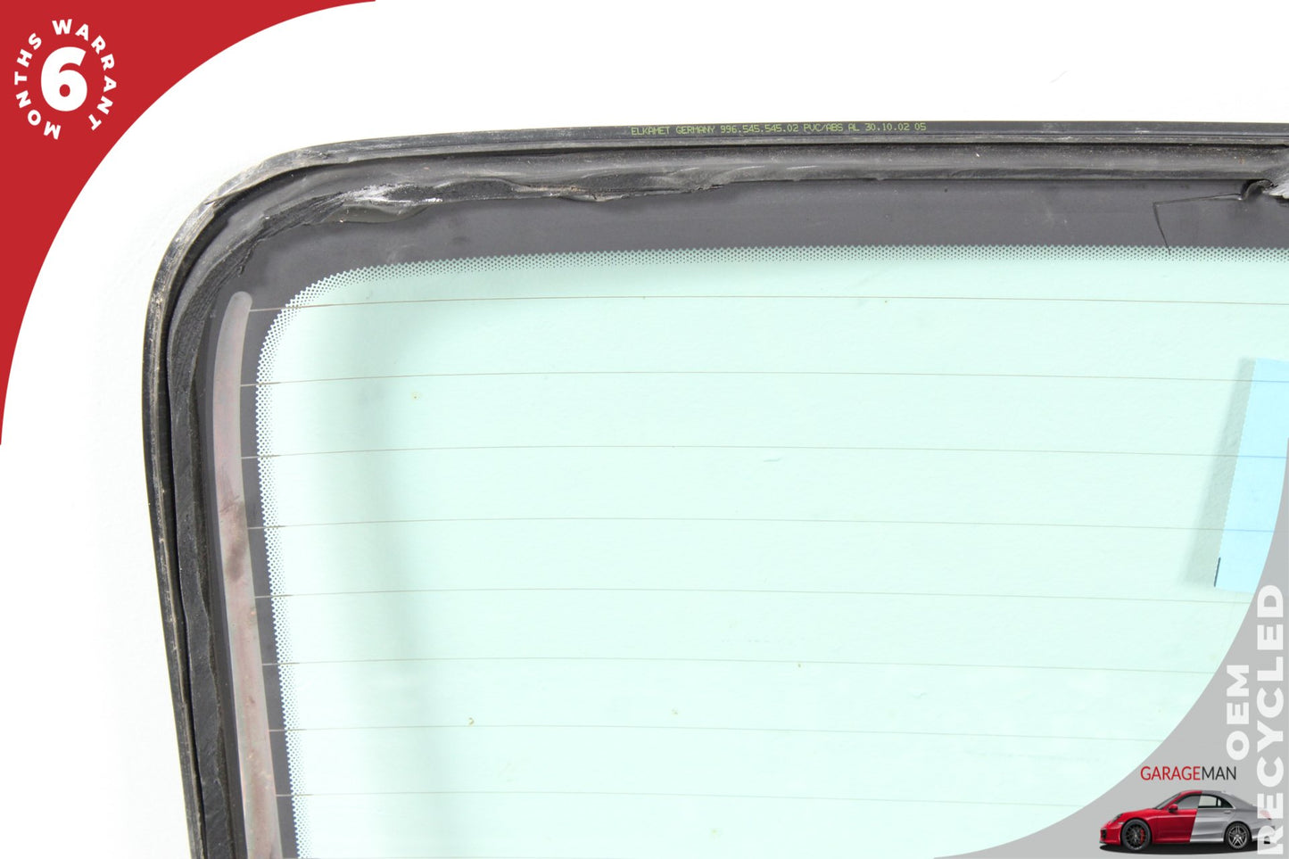 1997-2004 Porsche 911 Carrera 996 Rear Window Back Glass 99654590103
