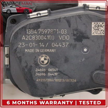 2012-2019 BMW 640i 3.0L N55 Engine Motor Air Intake Throttle Body 7597871 OEM