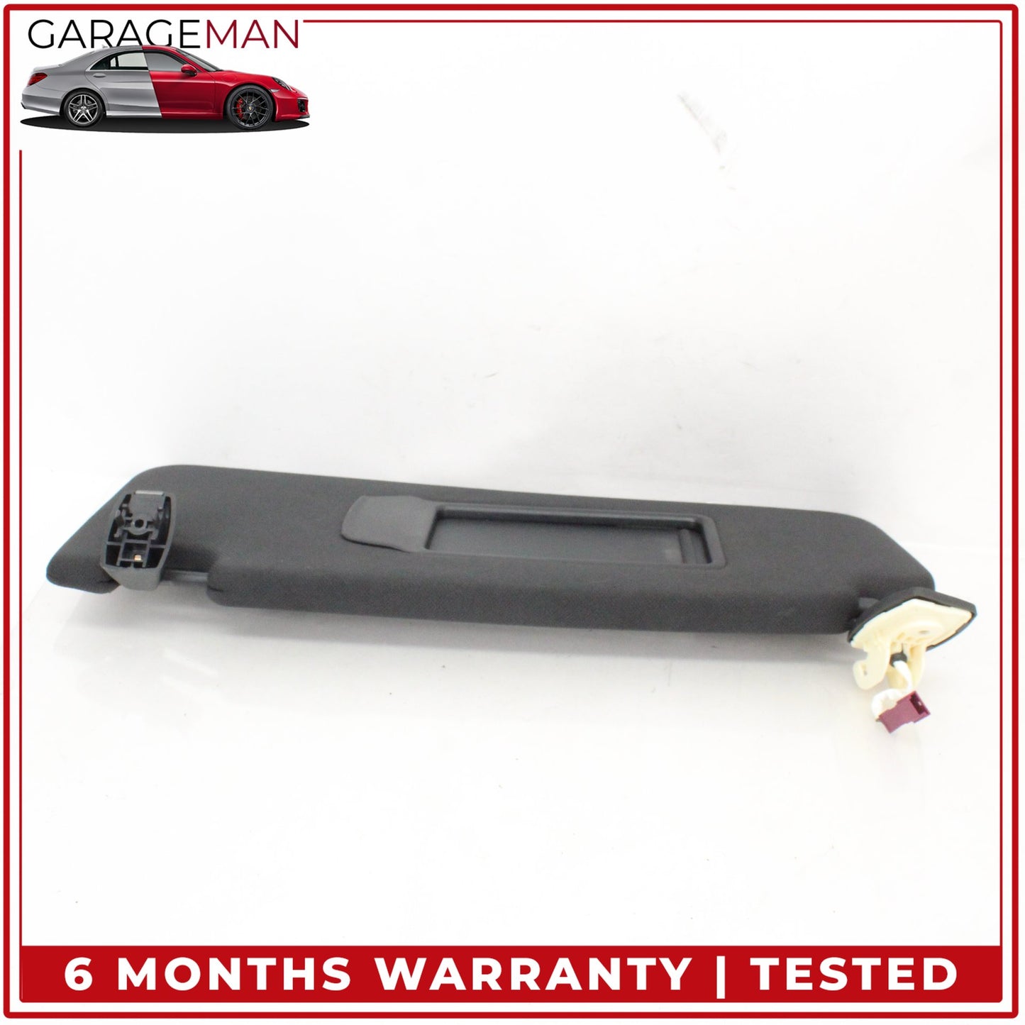 2011-2016 BMW 550i 528i 535i Front Left Driver Side Sun Visor Sunvisor Black OEM