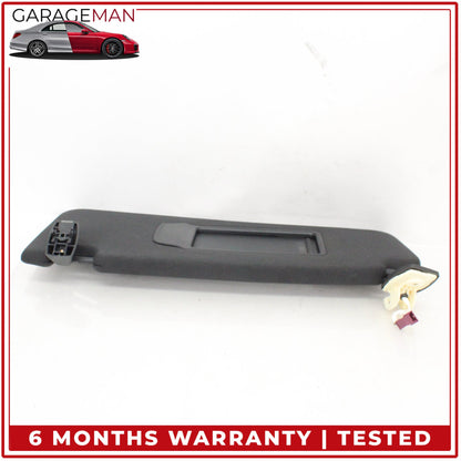 2011-2016 BMW 550i 528i 535i Front Left Driver Side Sun Visor Sunvisor Black OEM