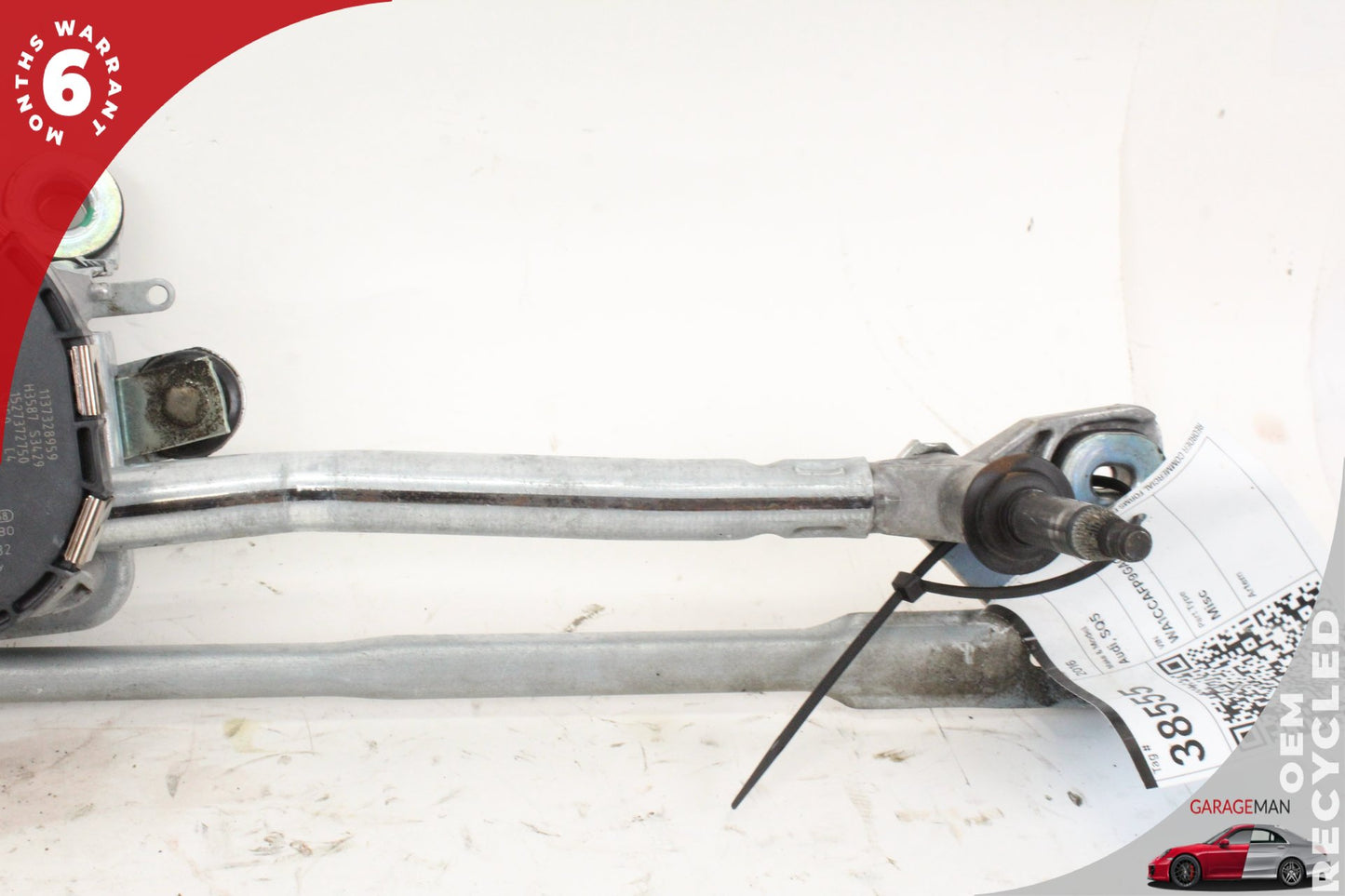2009-2017 Audi SQ5 Q5 Front Windshield Wiper Linkage w/ Motor 8R1955023D OEM