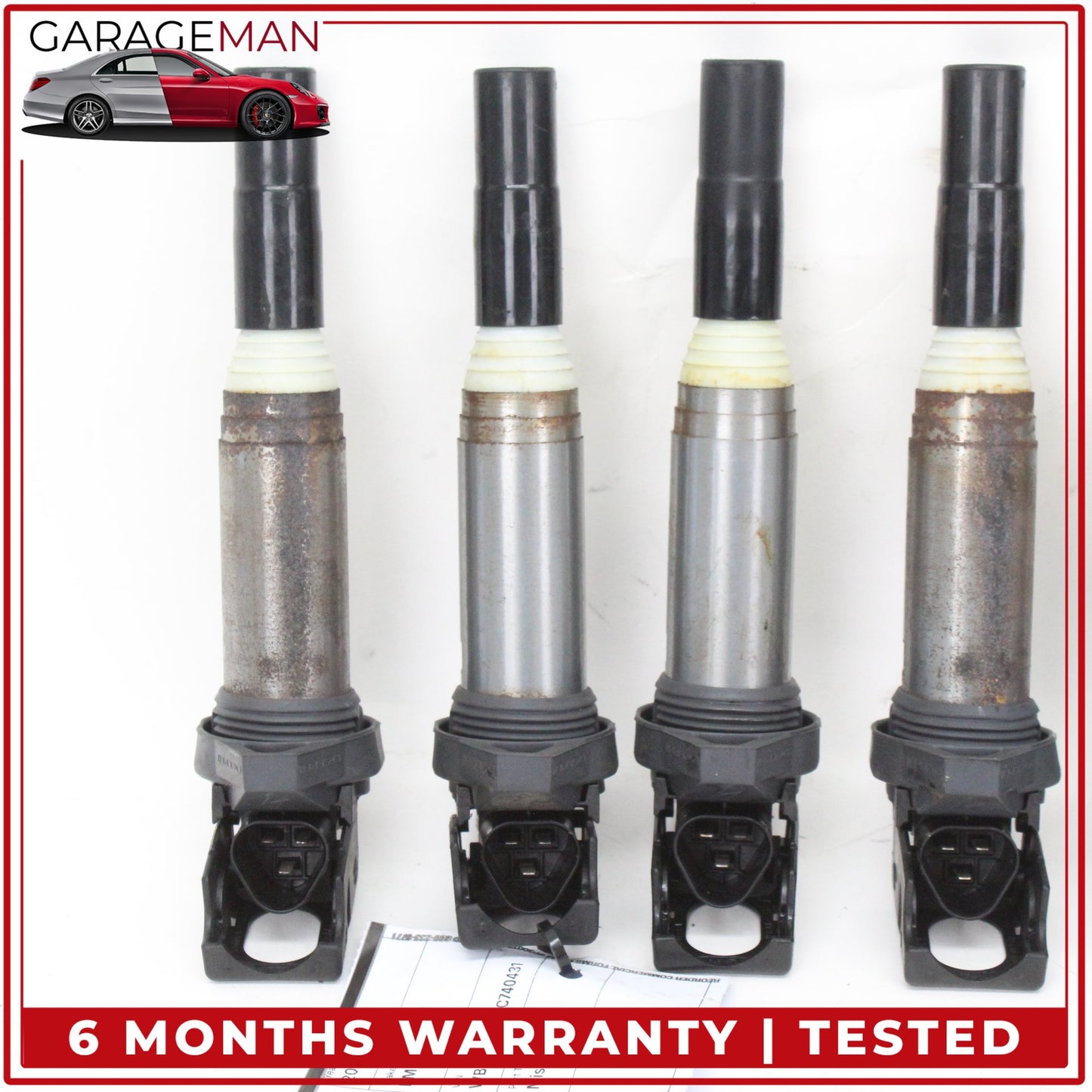 2011-2016 BMW 528i F10 N52 3.0L Ignition Coils (Set of 6) 8616153