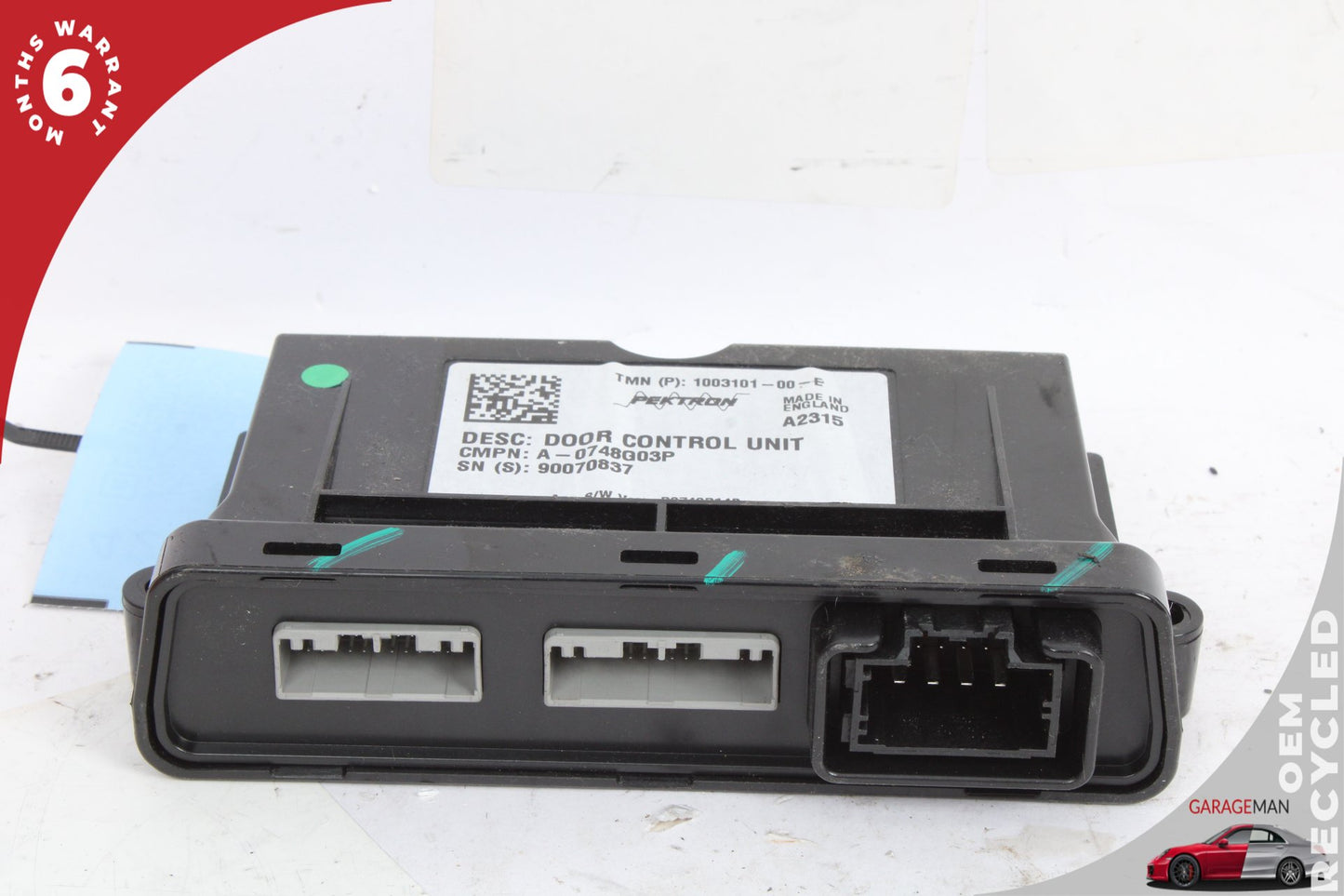 2012-2020 Tesla Model S 85D Front Right Door Control Module 100310100E OEM