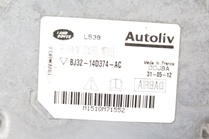 12-13 Range Rover Evoque Airbag Air Bag Sensor SRS Control Module BJ3214D374AC