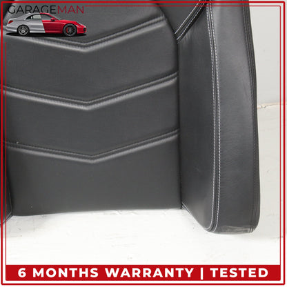 2013-2018 Maserati GranTurismo M145 Coupe Rear Top Upper Bench Seat Black OEM