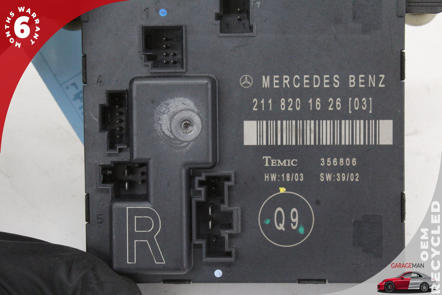 2003-2009 Mercedes W211 E500 Rear Right Side Door Control Module 2118201626 OEM
