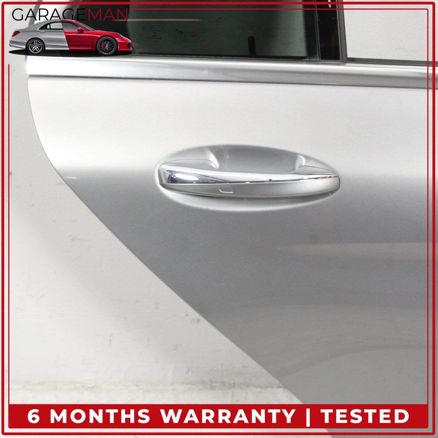 2015-2021 Mercedes W205 C300 Rear Right Side Door Shell w/ Door Handle OEM