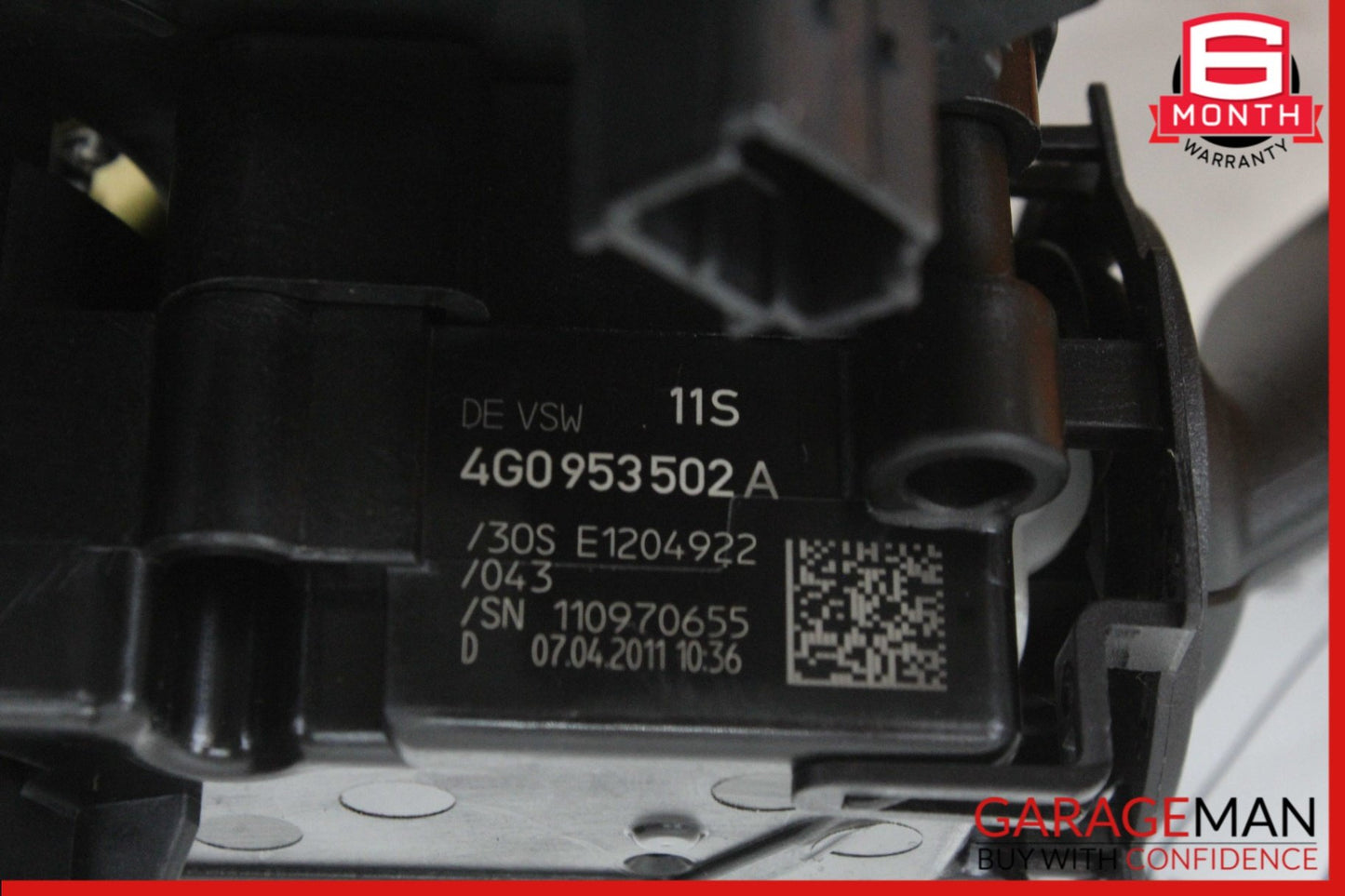 2012-2018 Audi A6 C7 Sedan Steering Column Combination Switch 4G0953502A