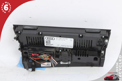2009-2016 Audi A4 A/C AC Temperature Climate Control Panel 8T1820034AQ