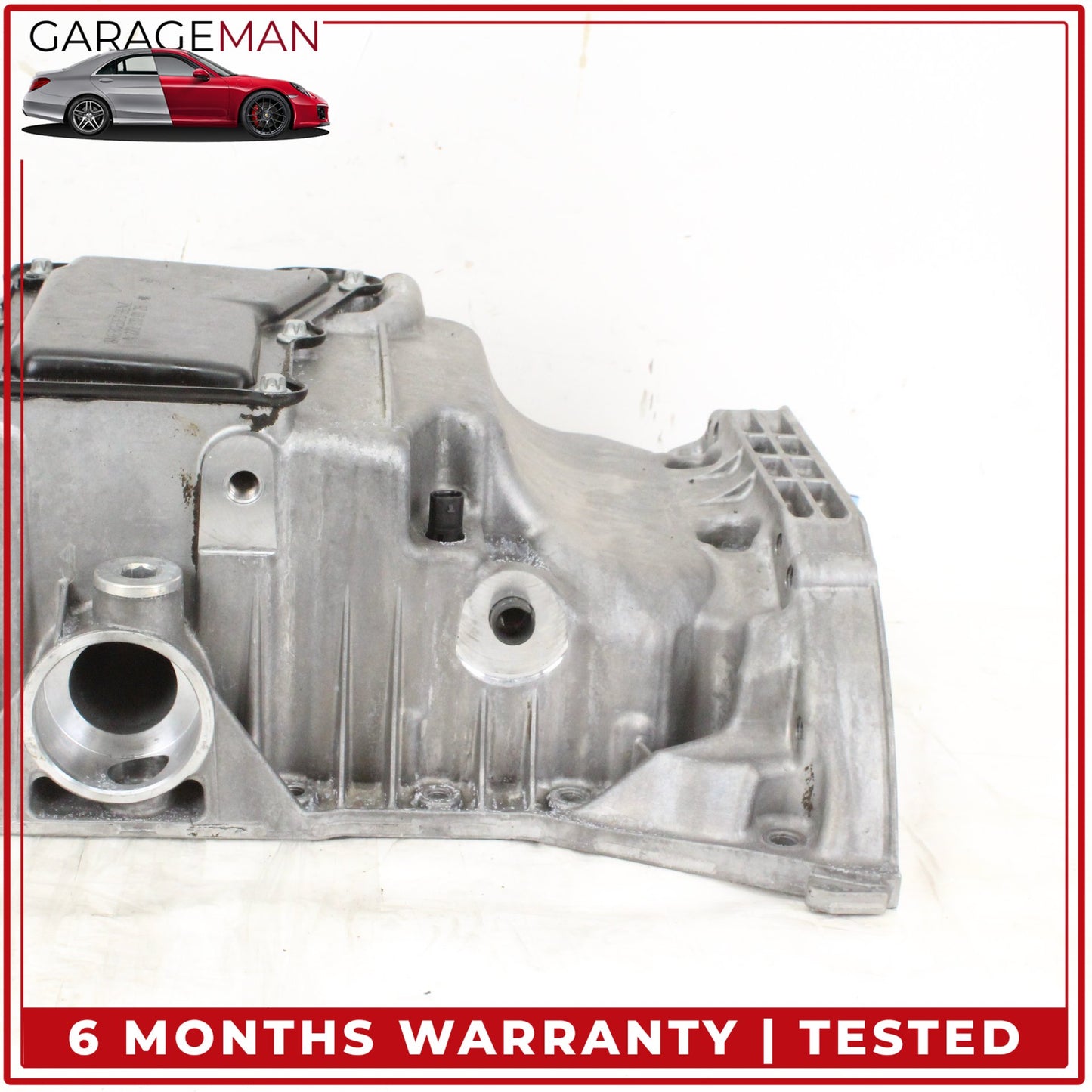 2007-2012 Mercedes W216 CL550 S550 E550 Upper and Lower Oil Pan Section OEM