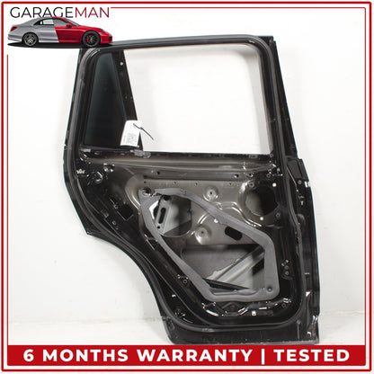 2011-2017 BMW X3 F25 SUV Rear Left Side Door Shell w/ Door Handle Black OEM