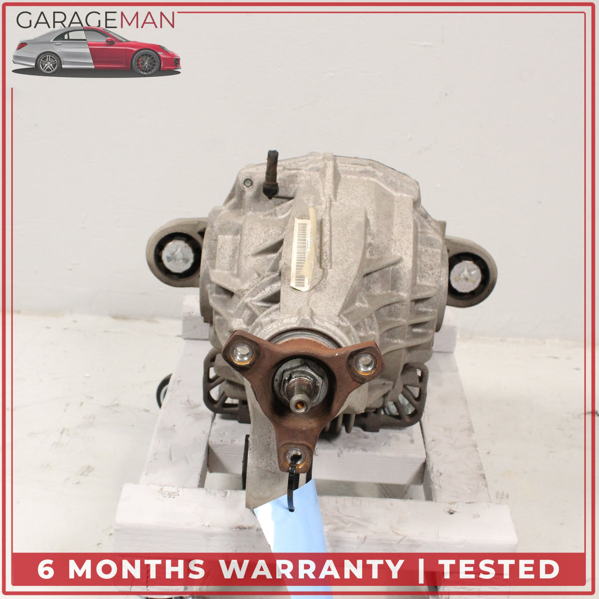 2010-2016 Porsche Panamera 970 AWD Rear Differential Diff Axle Carrier OEM 72K