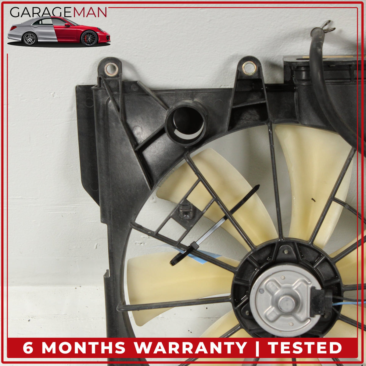 2001-2006 Lexus LS430 XF30 Radiator Cooling Dual Fan Blade w/ Motor Assembly OEM