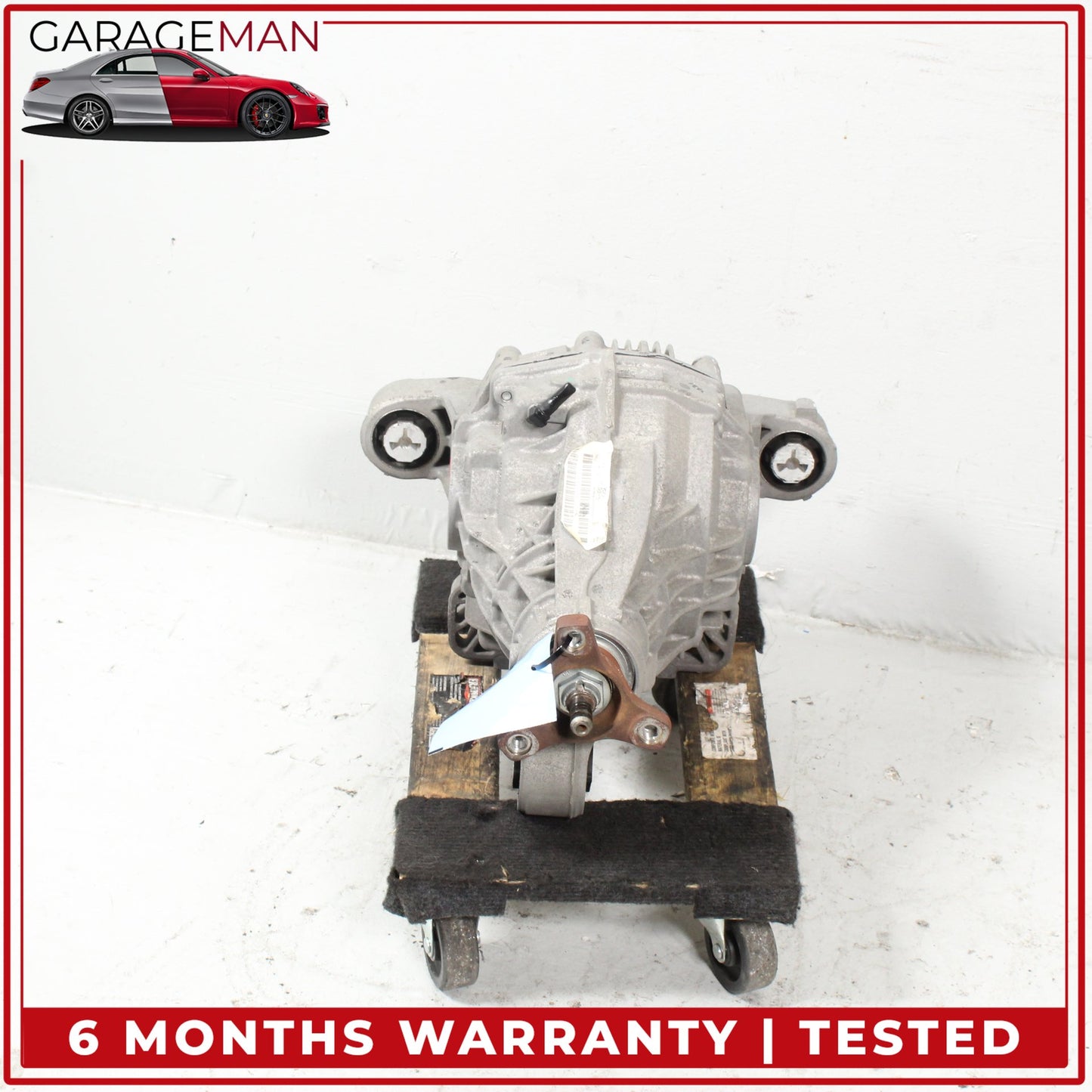 2010-2016 Porsche Panamera 970 RWD 4.8L Rear Differential Diff Axle Carrier OEM