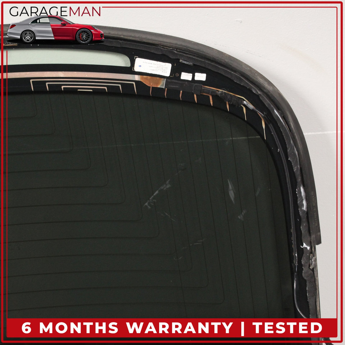 2017-2020 Tesla Model 3 Panoramic Backlite Roof Glass Back Section OEM