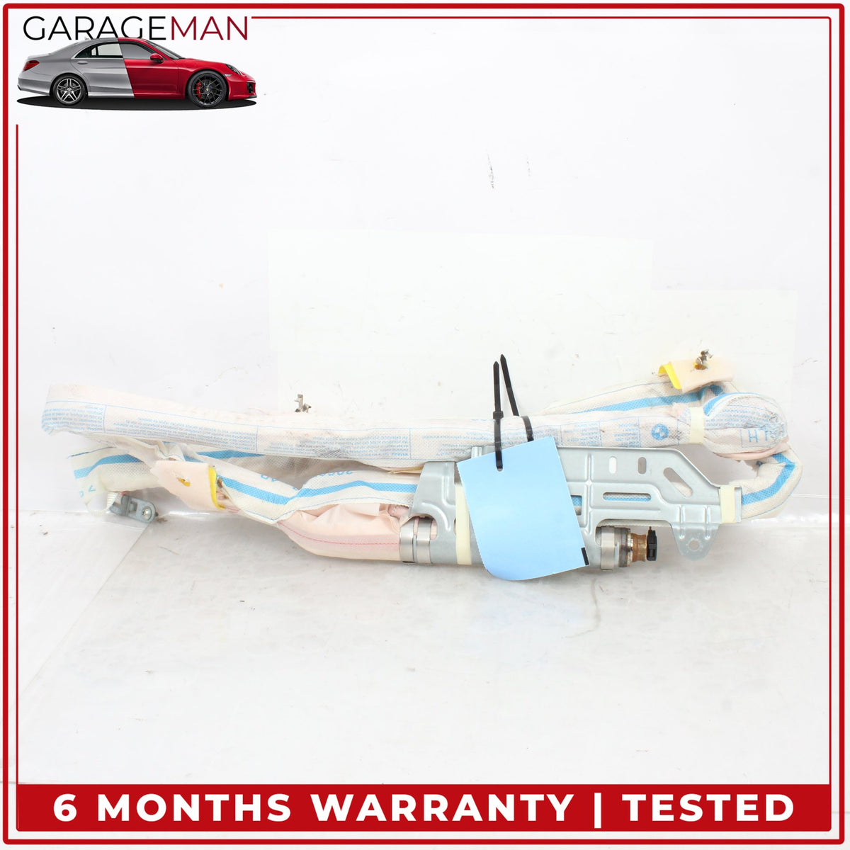 2009-2015 BMW 740i F01 Left Driver Side Upper Roof Curtain Air Bag 9110271 OEM