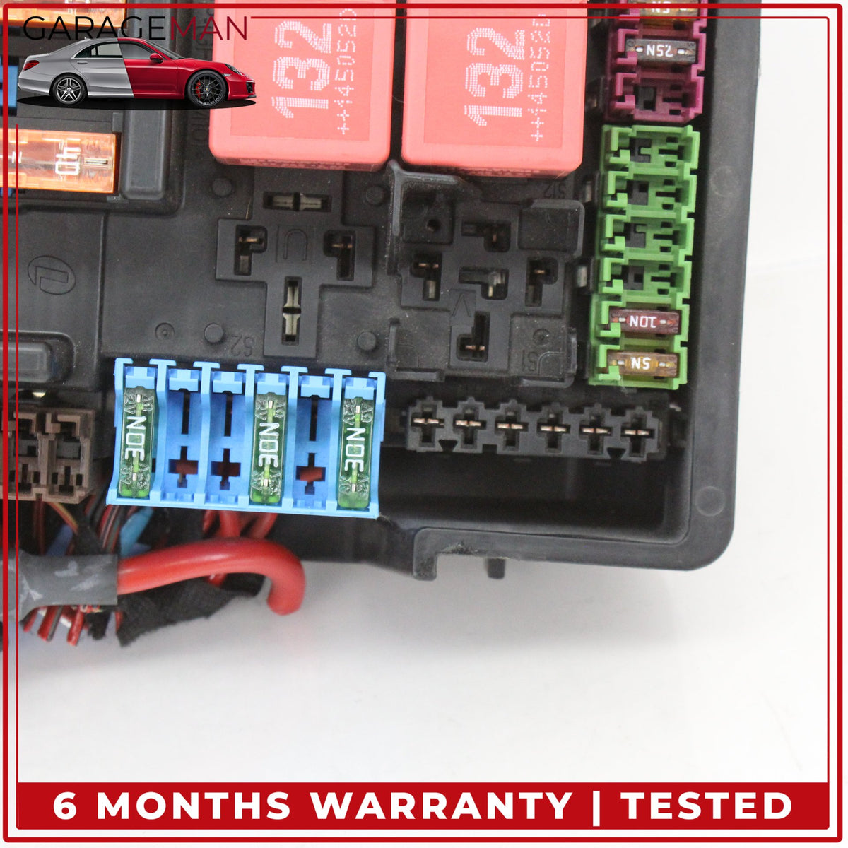 2015-2020 Mercedes W205 C300 Rear Trunk Relay Junction Fuse Box 2059068501 OEM