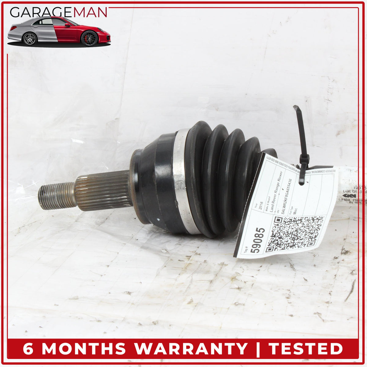 2013-2022 Land Rover Range Rover Sport L494 Front Right Side Axle CV Shaft OEM