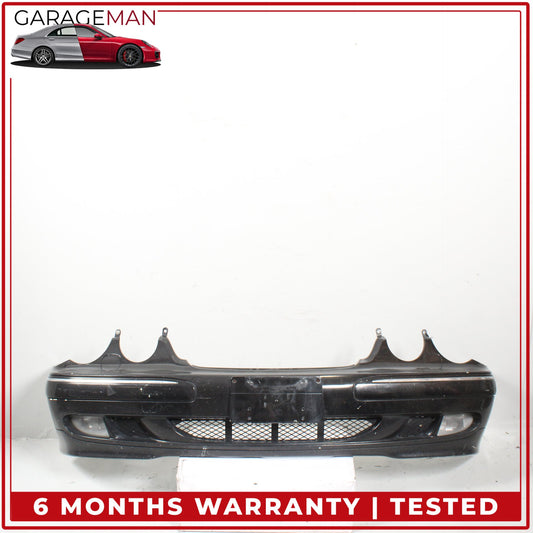 2000-2003 Mercedes W210 E320 E500 Front Bumper Cover Assembly Black OEM