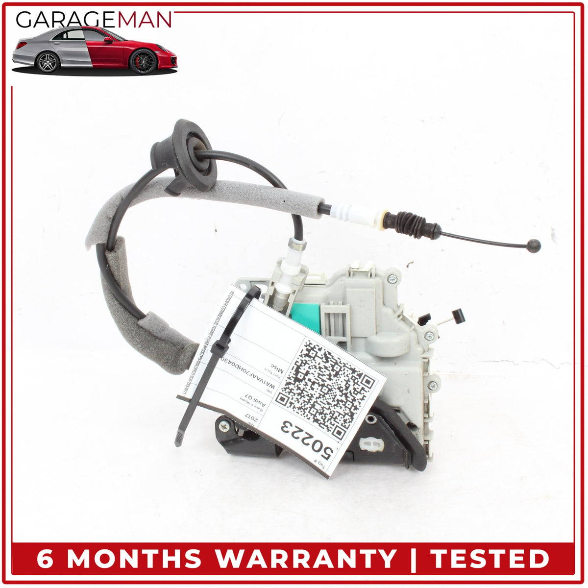 2017-2024 Audi Q7 SUV Front Right Passenger Side Door Lock Latch Actuator OEM