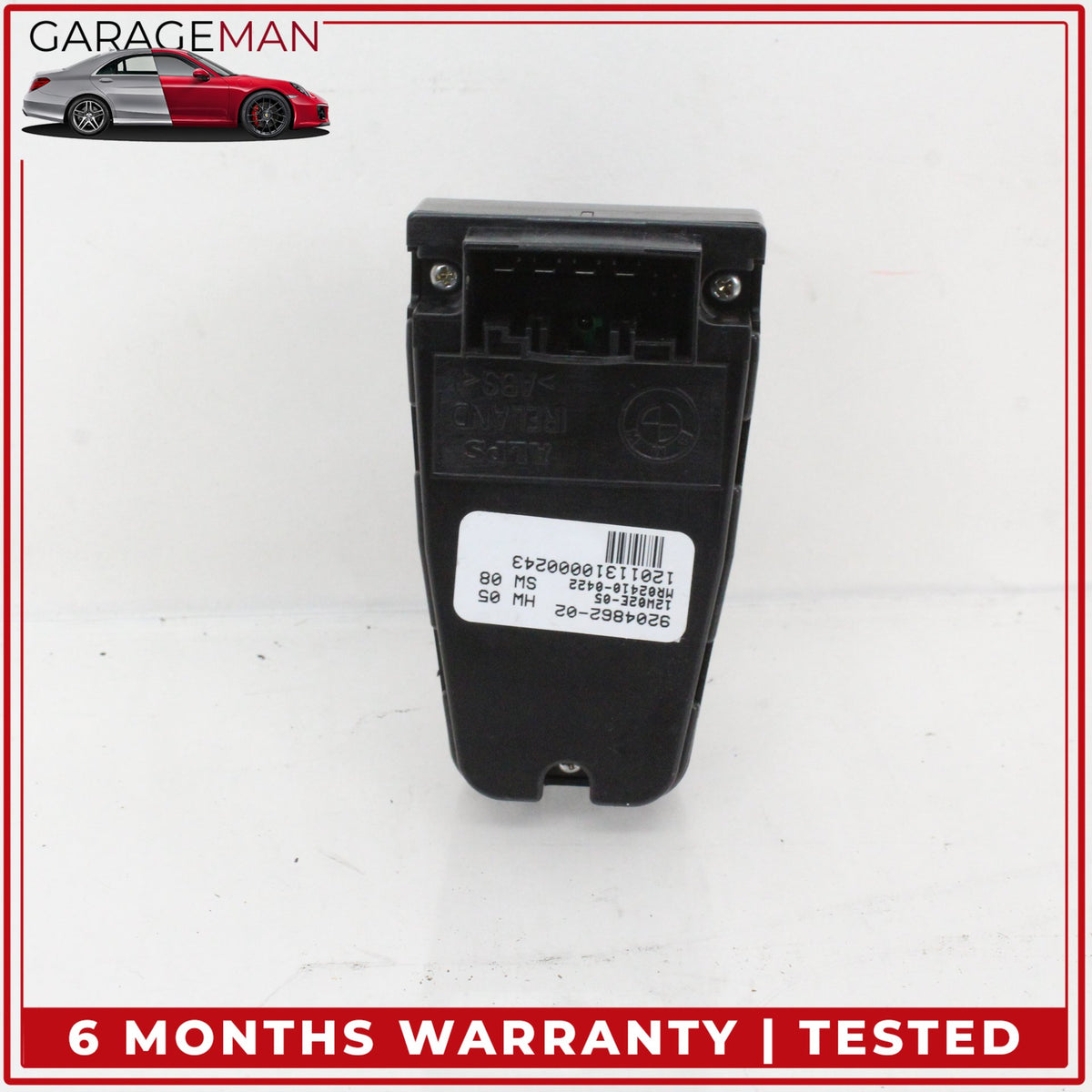 2009-2017 BMW 550i 535i 740i 650i Rear Left Or Right Window Control Switch OEM