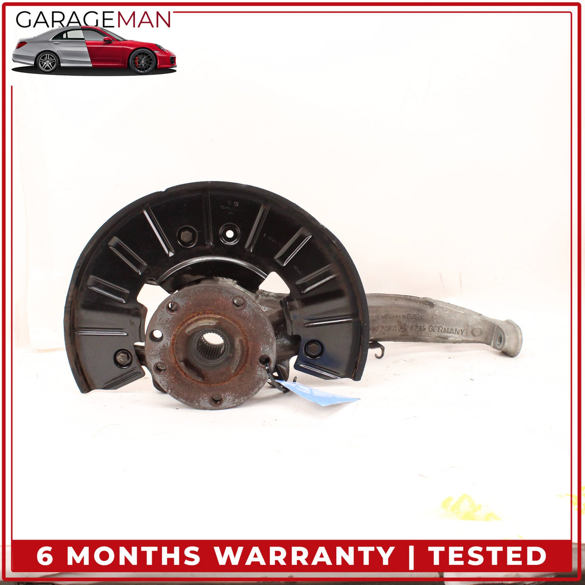 2011-2015 Audi Q7 4L Front Right Side Spindle Knuckle Wheel Hub 7P6407246A OEM