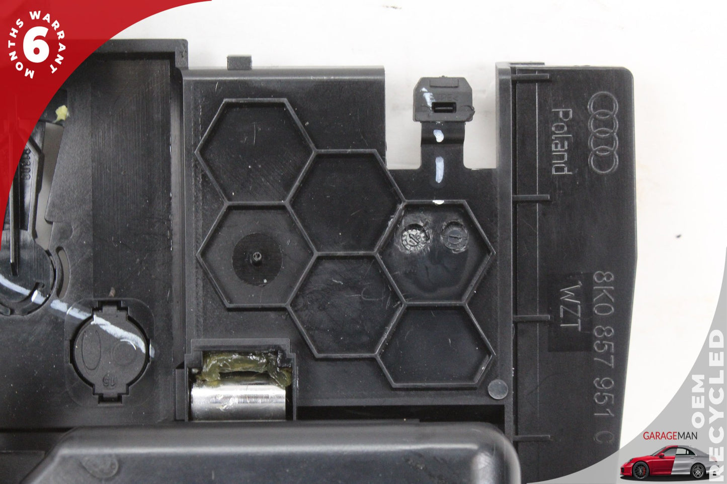 09-17 Audi SQ5 8R Front Center Console Ashtray Compartment 8K0857951C OEM